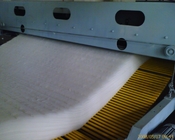Edredão não tecida da tela da indústria que faz a máquina 4.5m para o Wadding livre da colagem