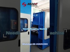 Como é feito o tecido perfurado com agulha?