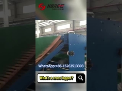 O que é uma máquina de cross lapper?