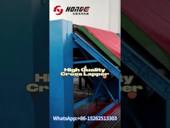 Como fazer lapper cruzado para máquinas não tecidas?