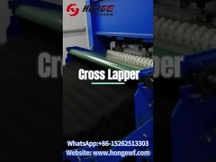O que é uma máquina de cross lapper?