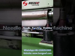 Como é feito o tecido perfurado com agulha?