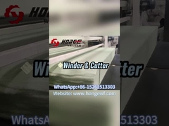 O que é uma máquina de enrolar e cortar para não tecido?