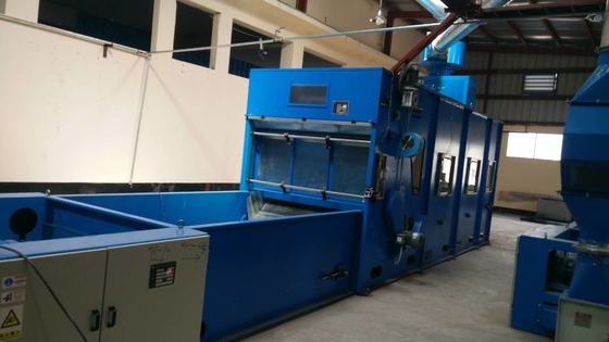 Alimentador de vibração alto do funil da capacidade de produção para o poliéster, viscose, nylon