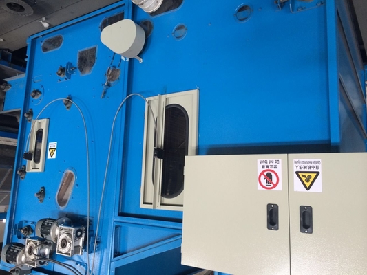 Alimentador de vibração do funil do poliéster automático com rolo/espadelador de Evener