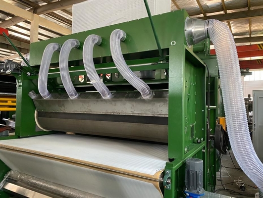 Máquina de fabricação de tecidos não tecidos de alta capacidade de 800 kg/h Máquina de feltro de qualidade inferior