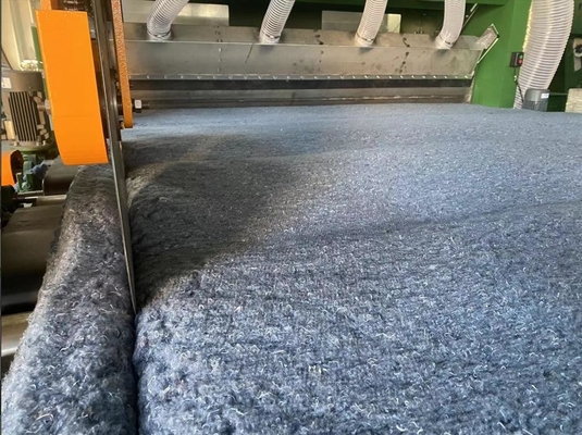 Máquina de fabricação de tecidos não tecidos de alta capacidade de 800 kg/h Máquina de feltro de qualidade inferior