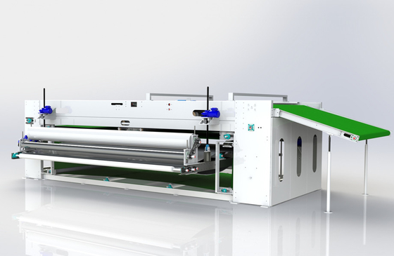 Máquina de controle de automação de cruzamento para não tecidos