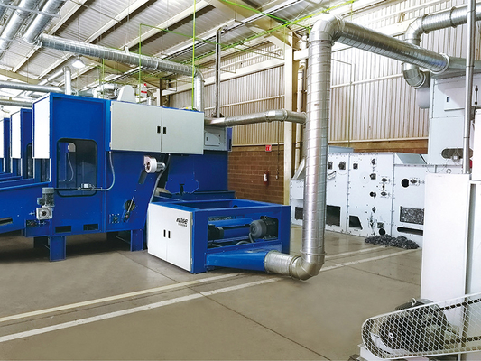 Linha de produção de geotextil de PP máquina de punção de agulha de costura não tecida totalmente automática