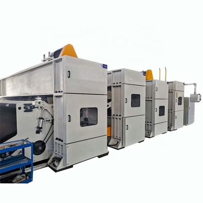 Máquina de perfuração não tecida 1200r/Min Carpet Production Line da agulha