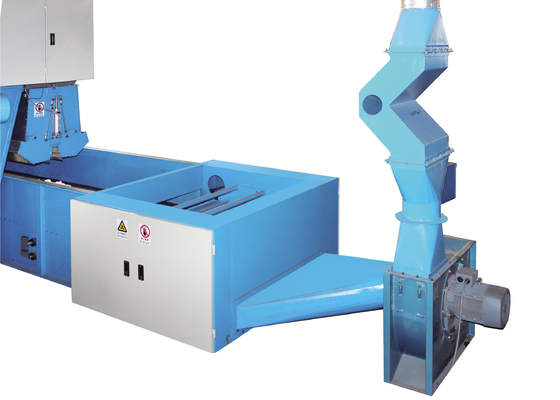 projeto automatizado de 650kg/H Pin Board Fiber Opener Enclosed